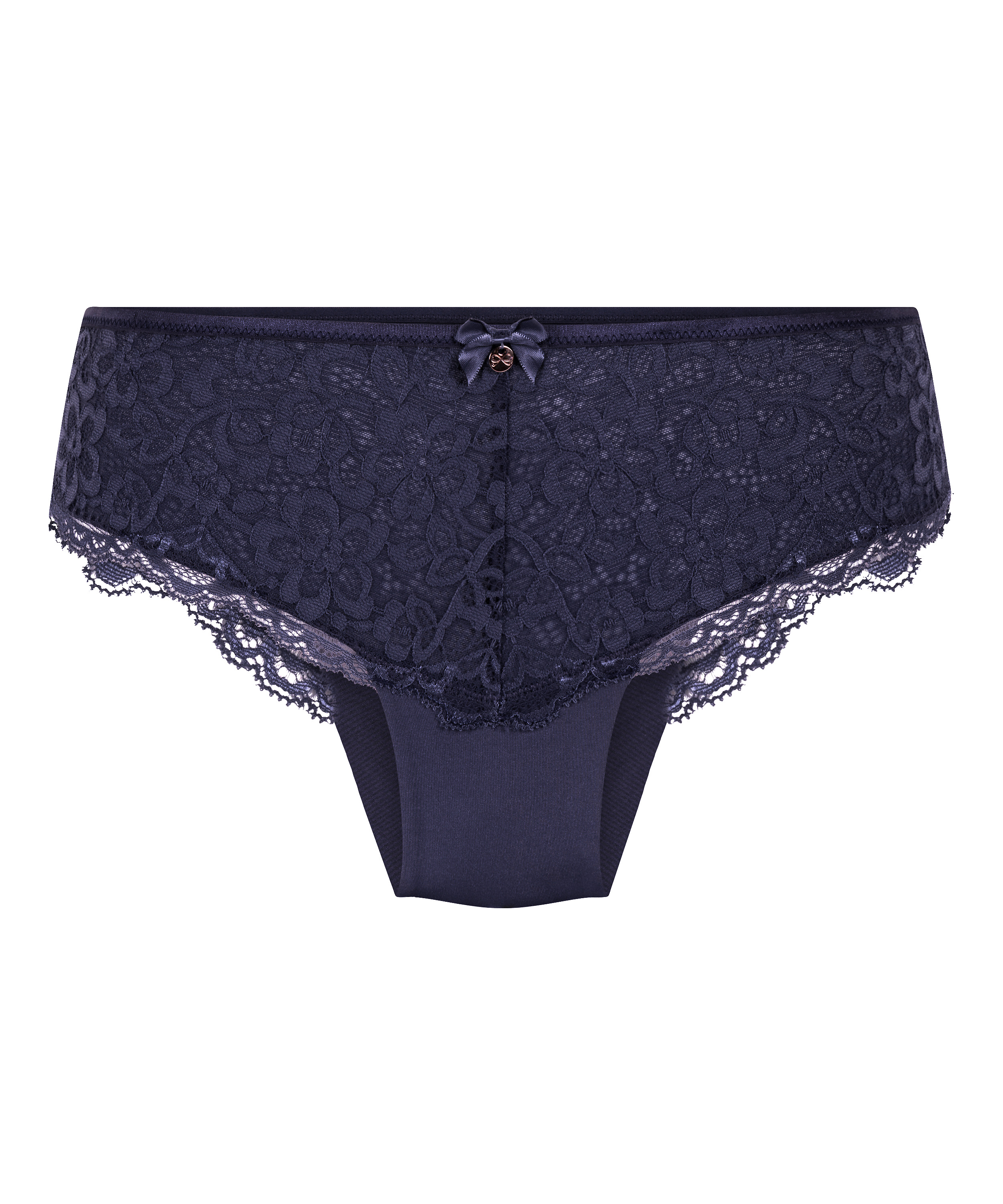 Slip br&eacute;silien Marine, Bleu, main