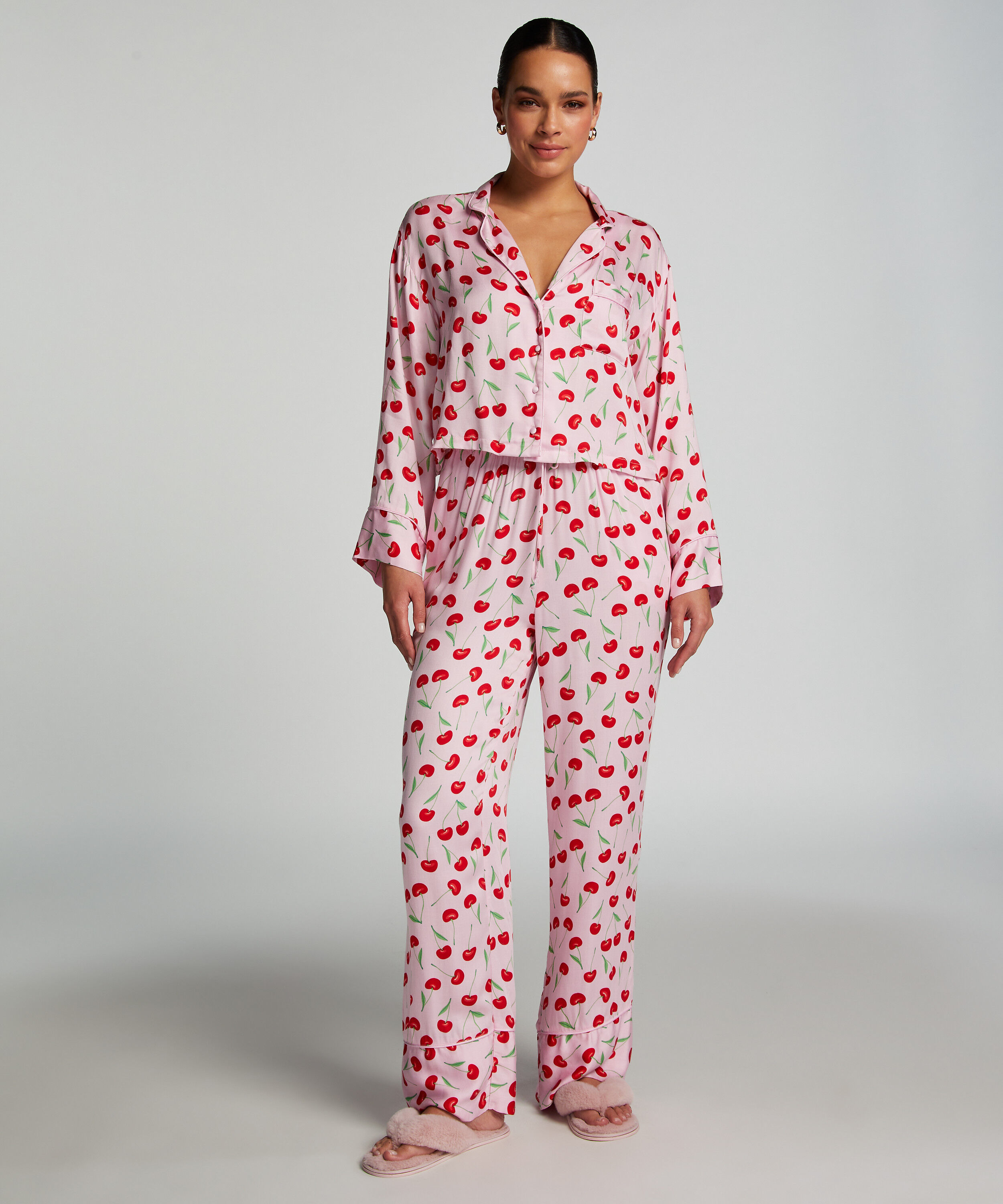 Pyjamabroek Woven Springbreakers, Roze