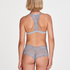 Voorgevormde triangle bralette Marina, Grijs