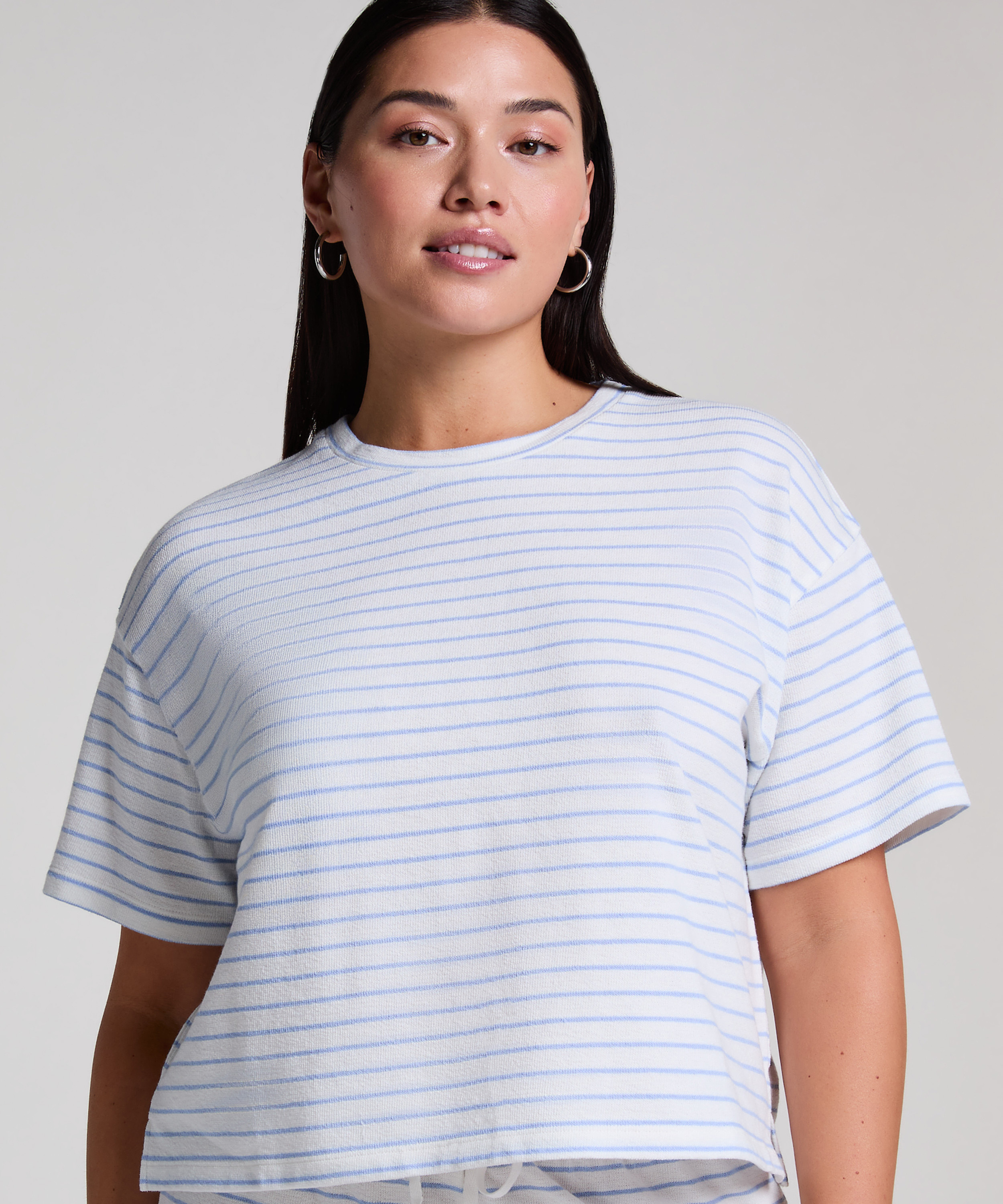 Pyjamatop, Blauw, main