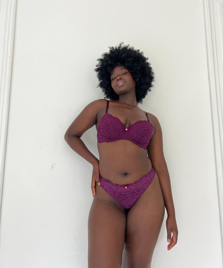 Voorgevormde beugel bh Rose, Paars