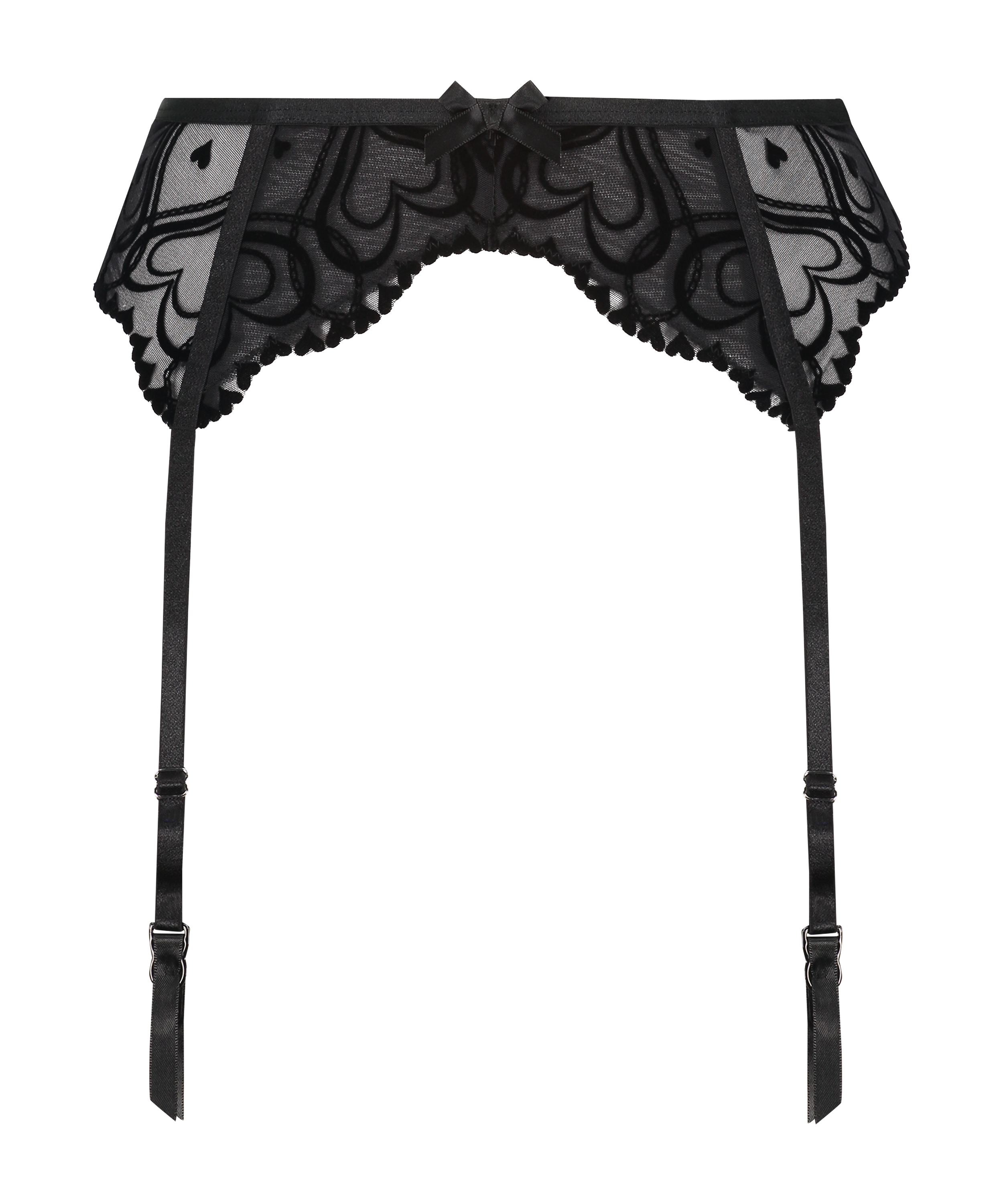 Jarretel Pippa, Zwart, main