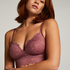 Soutien-gorge préformé sans armatures longline Shiloh, Pourpre