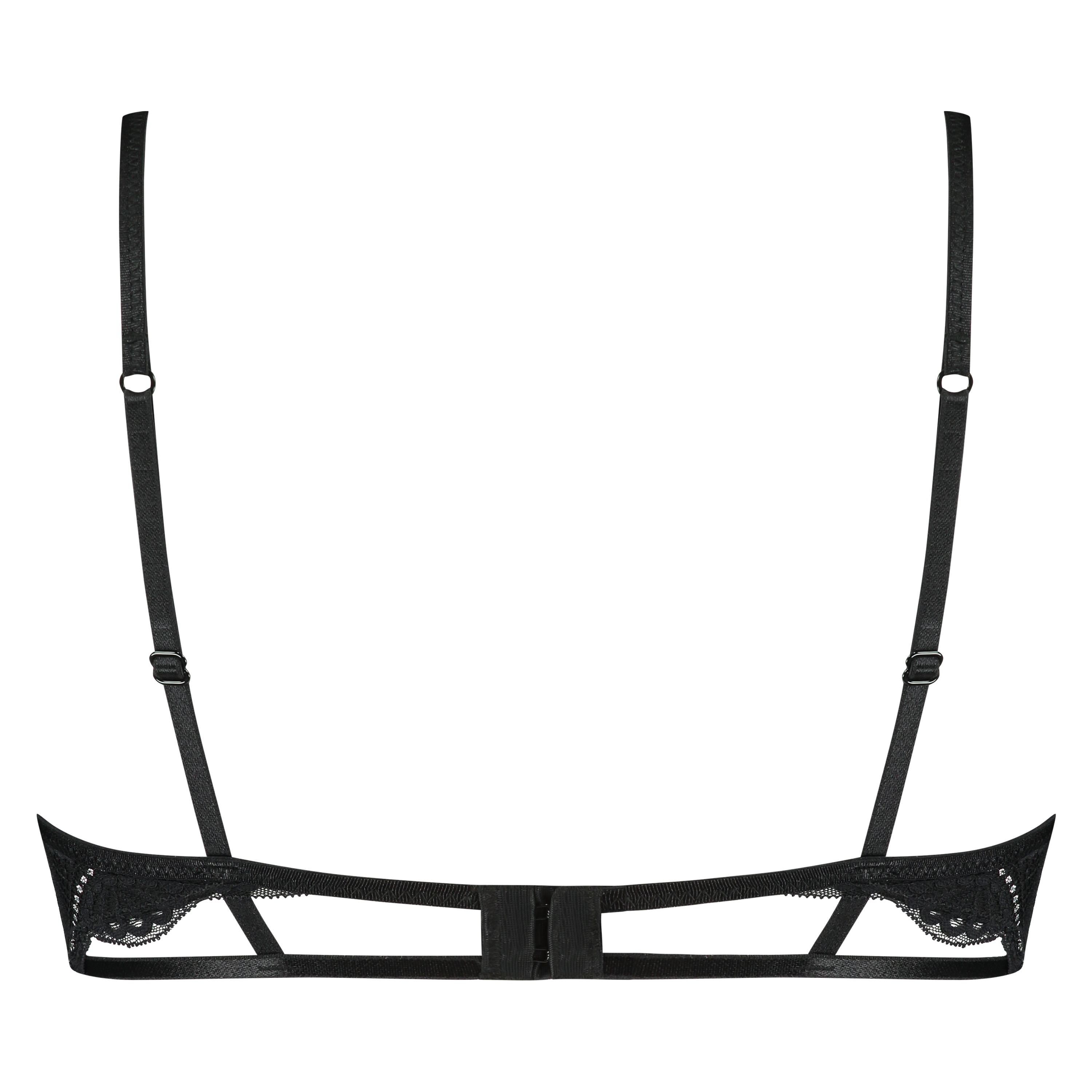 Niet-voorgevormde beugel bh Ziggy, Zwart, main