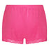 Short Velours Kant, Roze