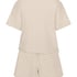 Pyjama-Set Jersey, Beige