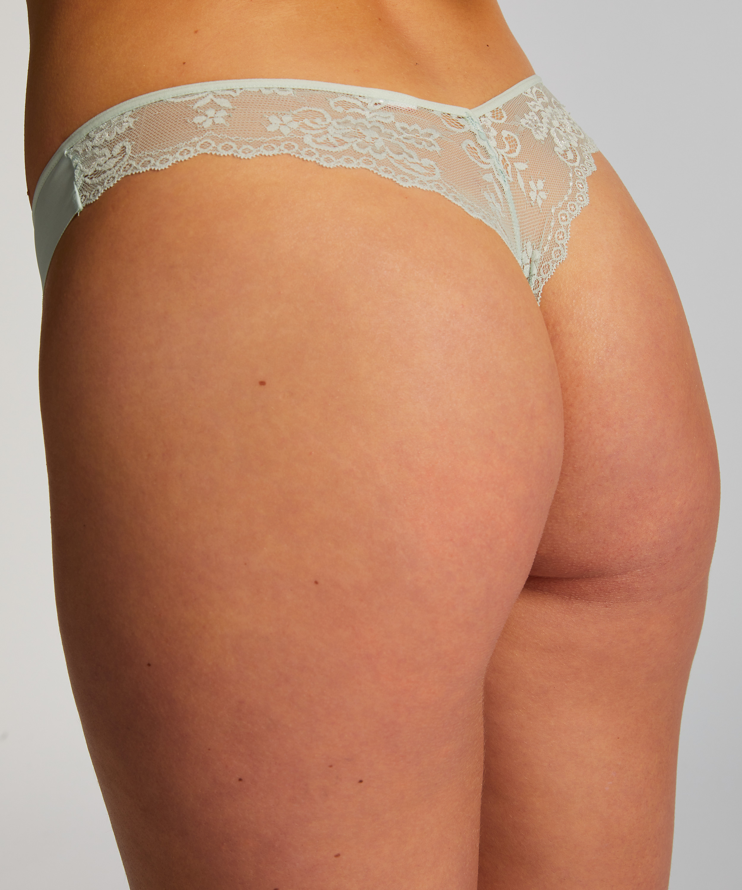 Invisible string Lace back, Groen, main