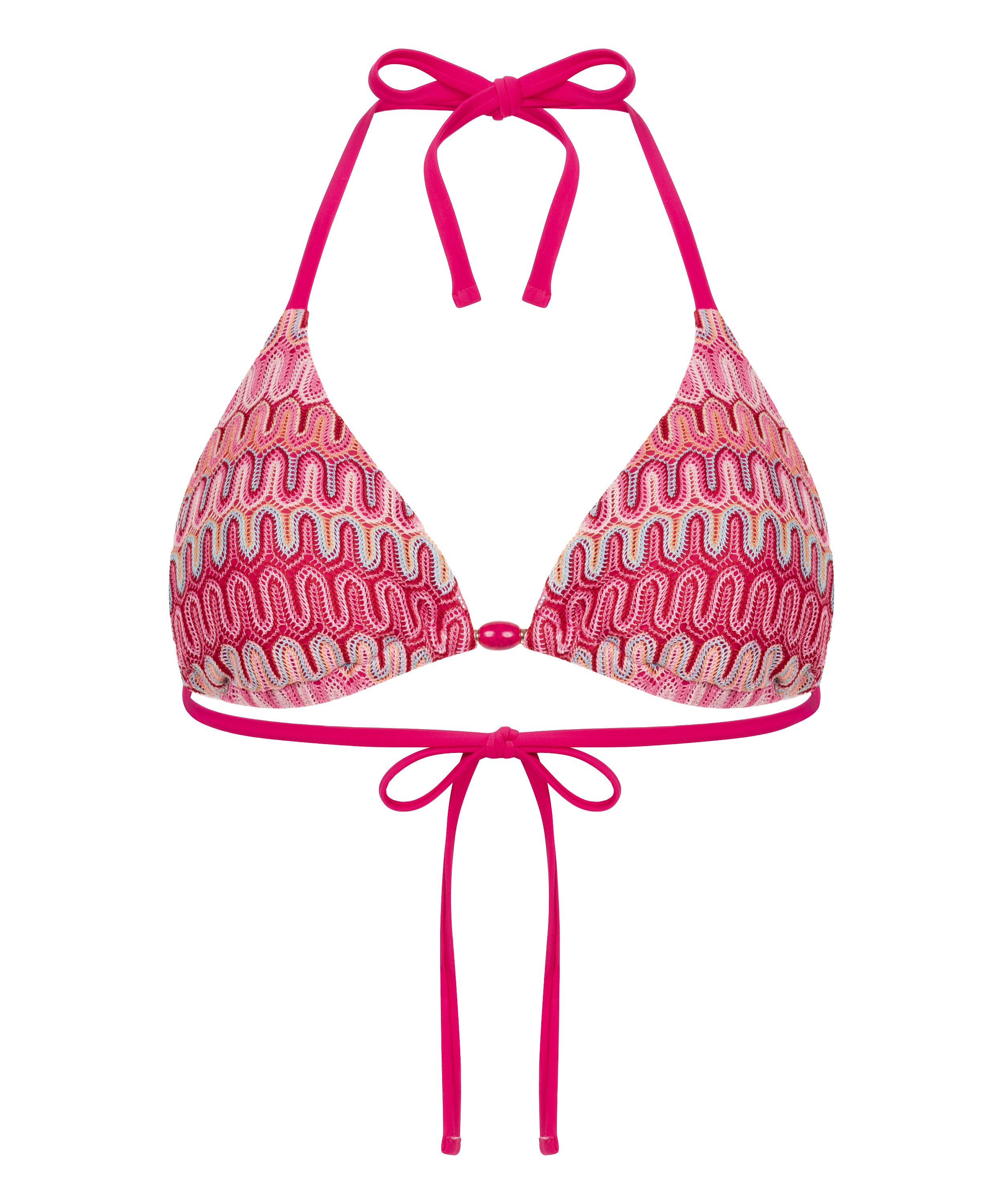 Triangel bikinitop Cali, Roze, main