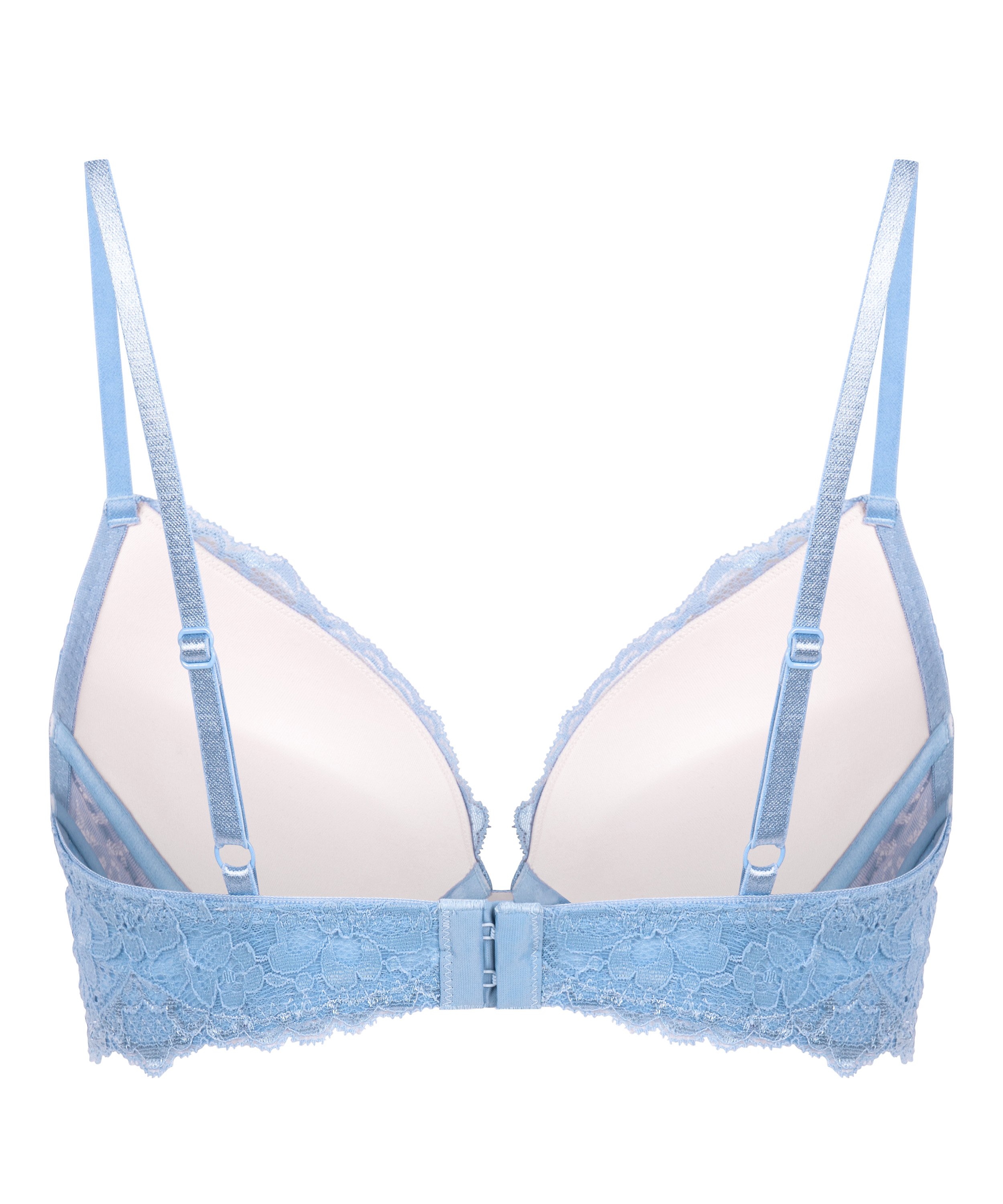 Soutien-gorge &agrave; armatures pr&eacute;form&eacute; push-up Marine, Bleu, main