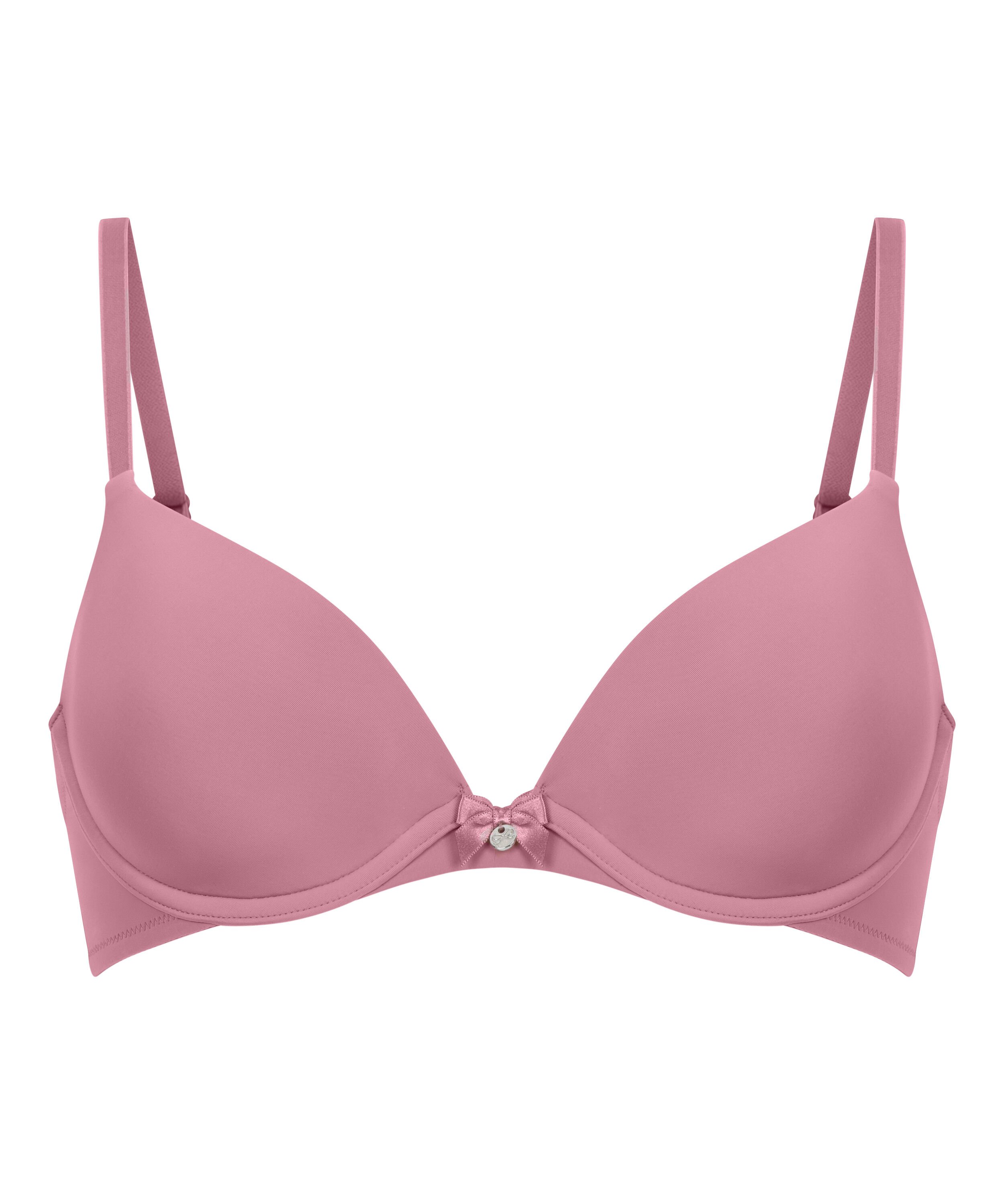 Voorgevormde beugel bh Plunge, Roze