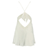 Slipdress Lessie Satin, Wit
