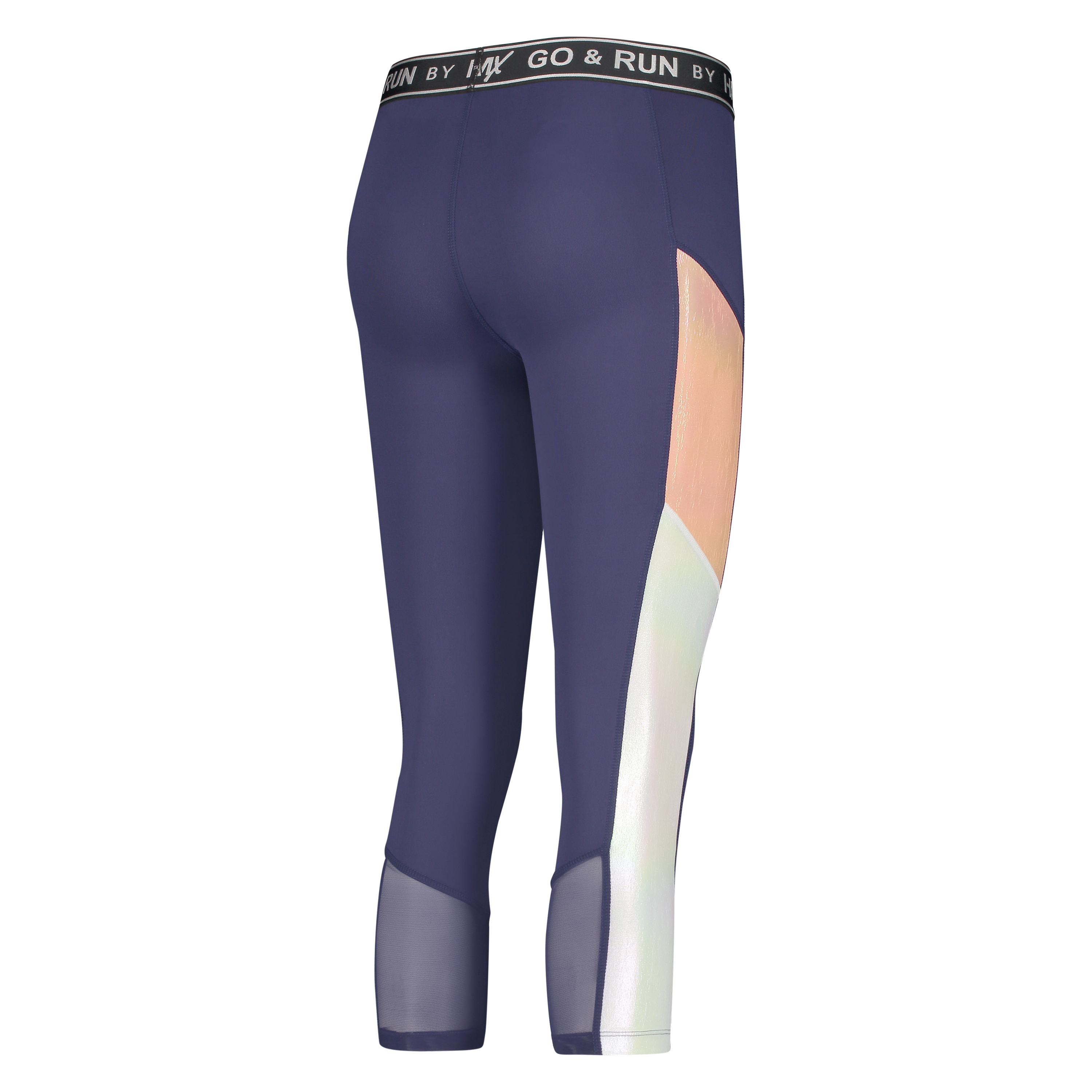 HKMX Regular waist capri, Blauw, main