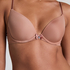 Soutien-gorge à armatures préformé Plunge, Brun