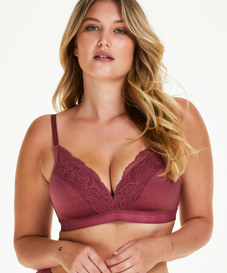 Soutien-gorge préformé sans armatures Sophie, Rouge