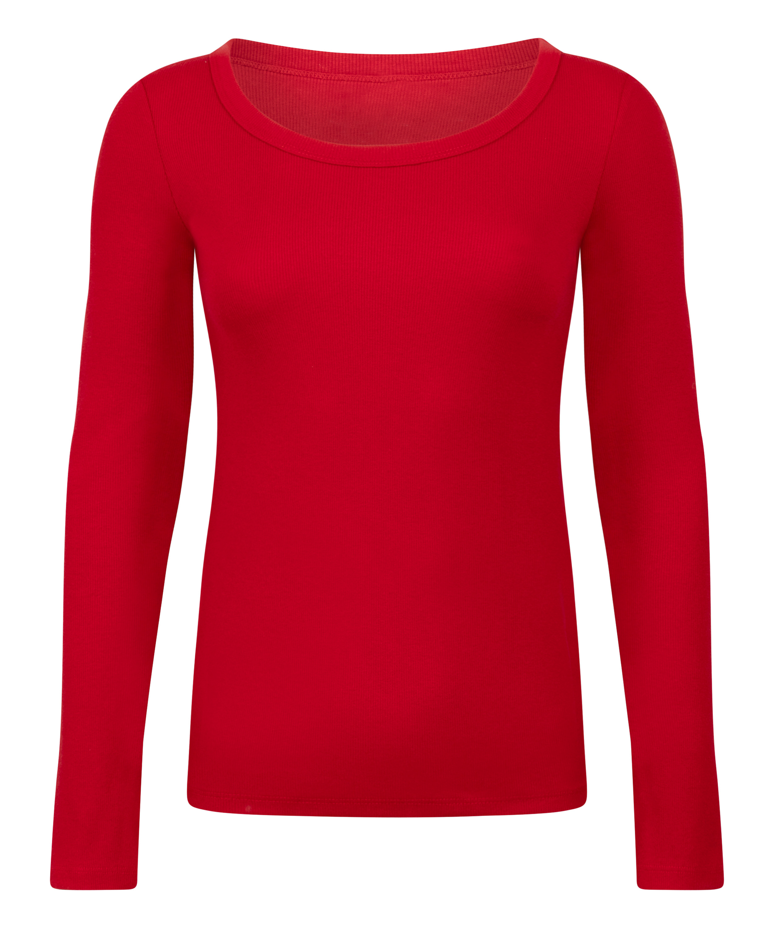 Top de pyjama Coton, Rouge, main