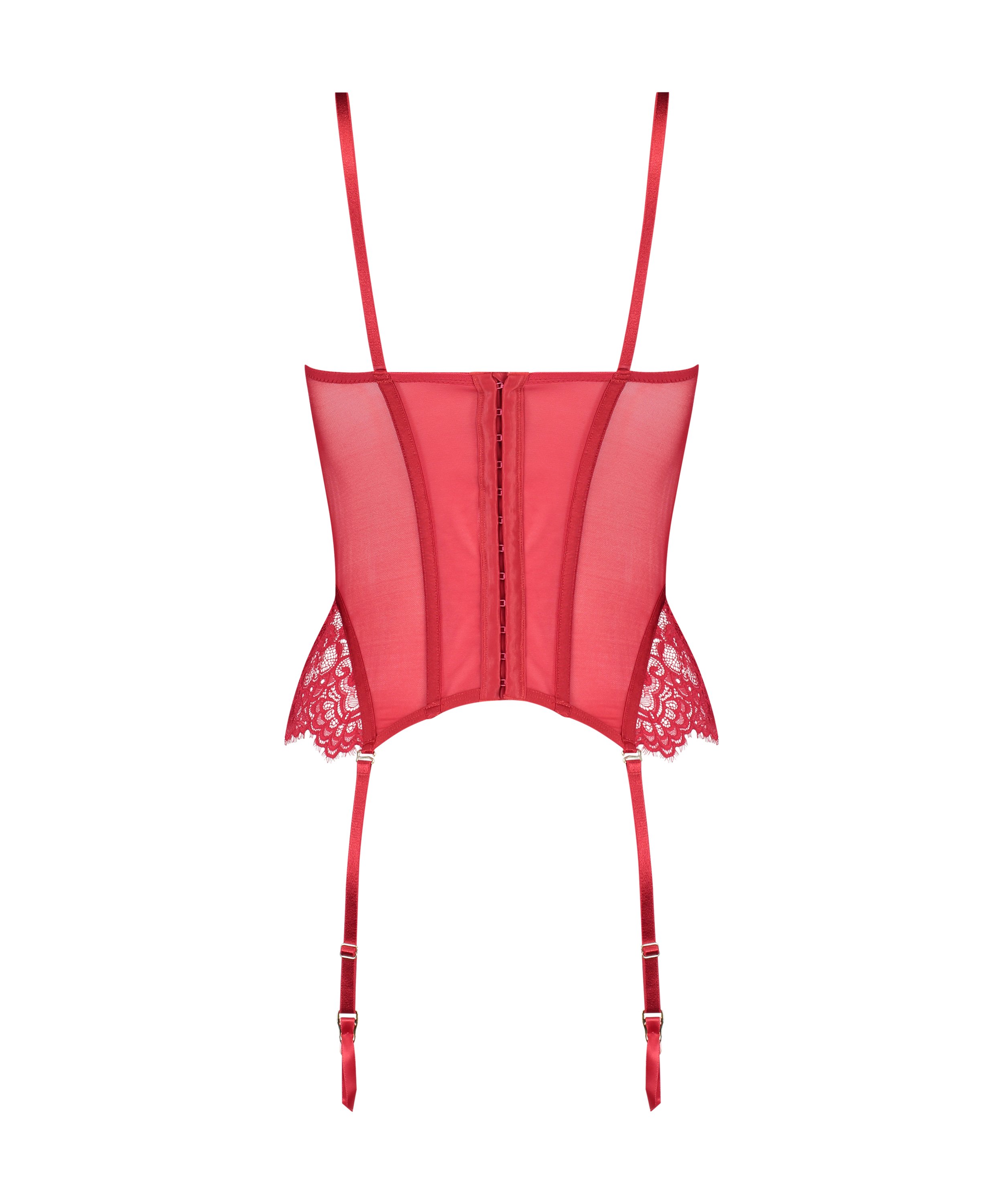 Bustier Rya, Rouge, main