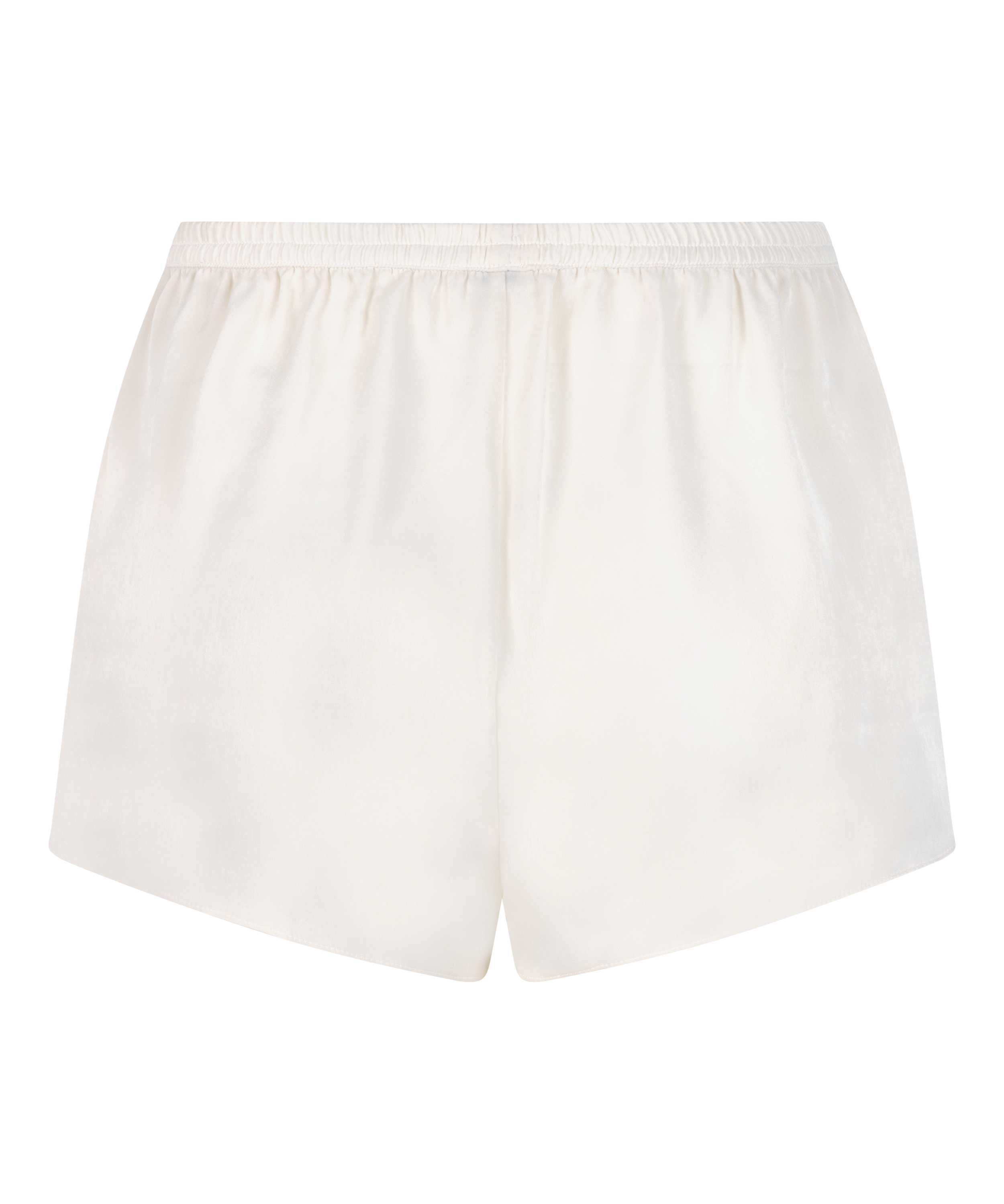 Minimal satijnen short, Wit, main