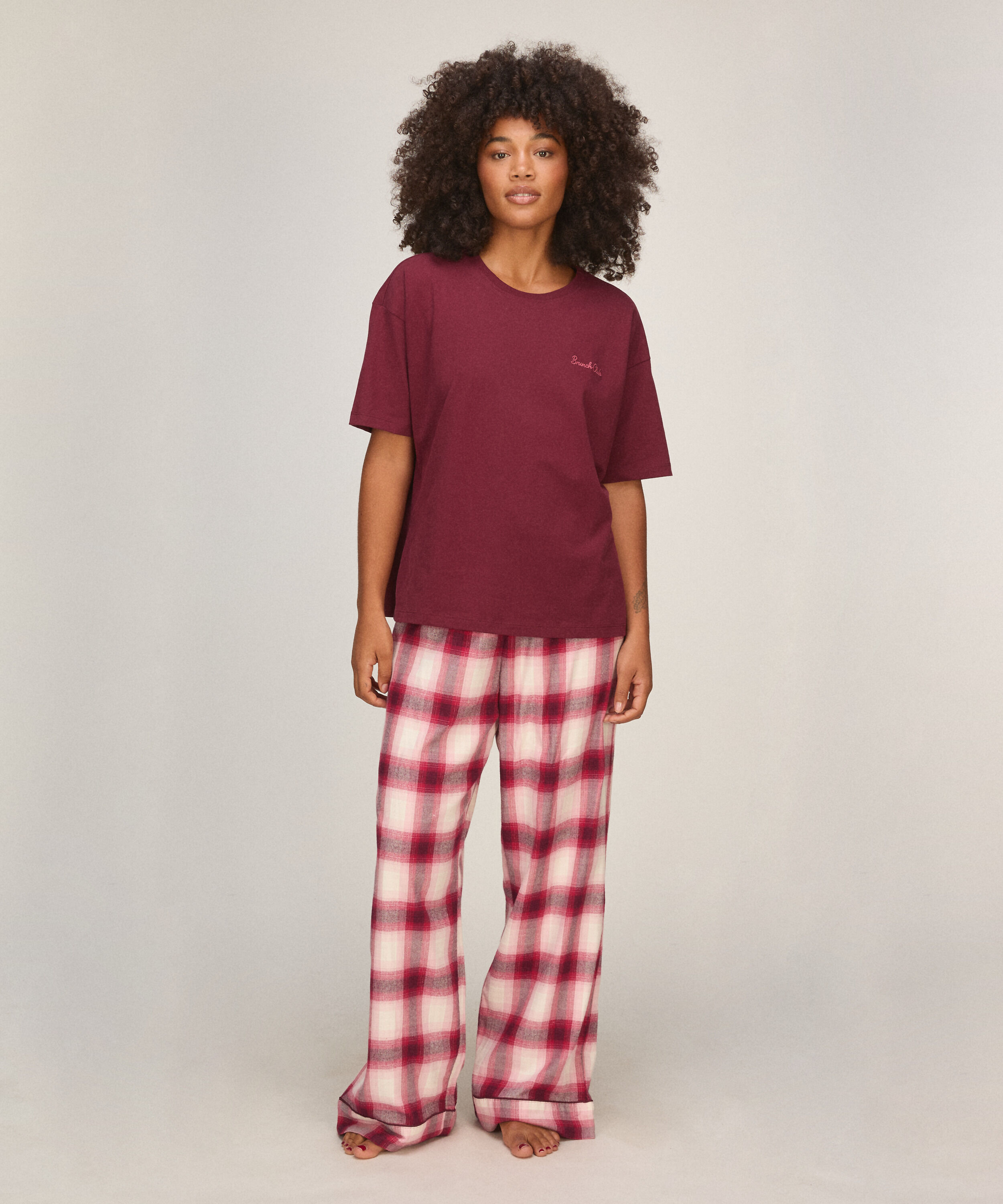 Ensemble de Pyjama Check