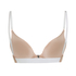 Soutien-gorge à armatures préformé push-up Transparant, Beige