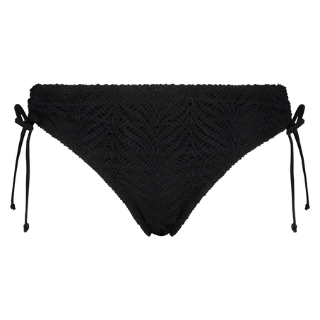 Bikinibroekje Crochet, Zwart