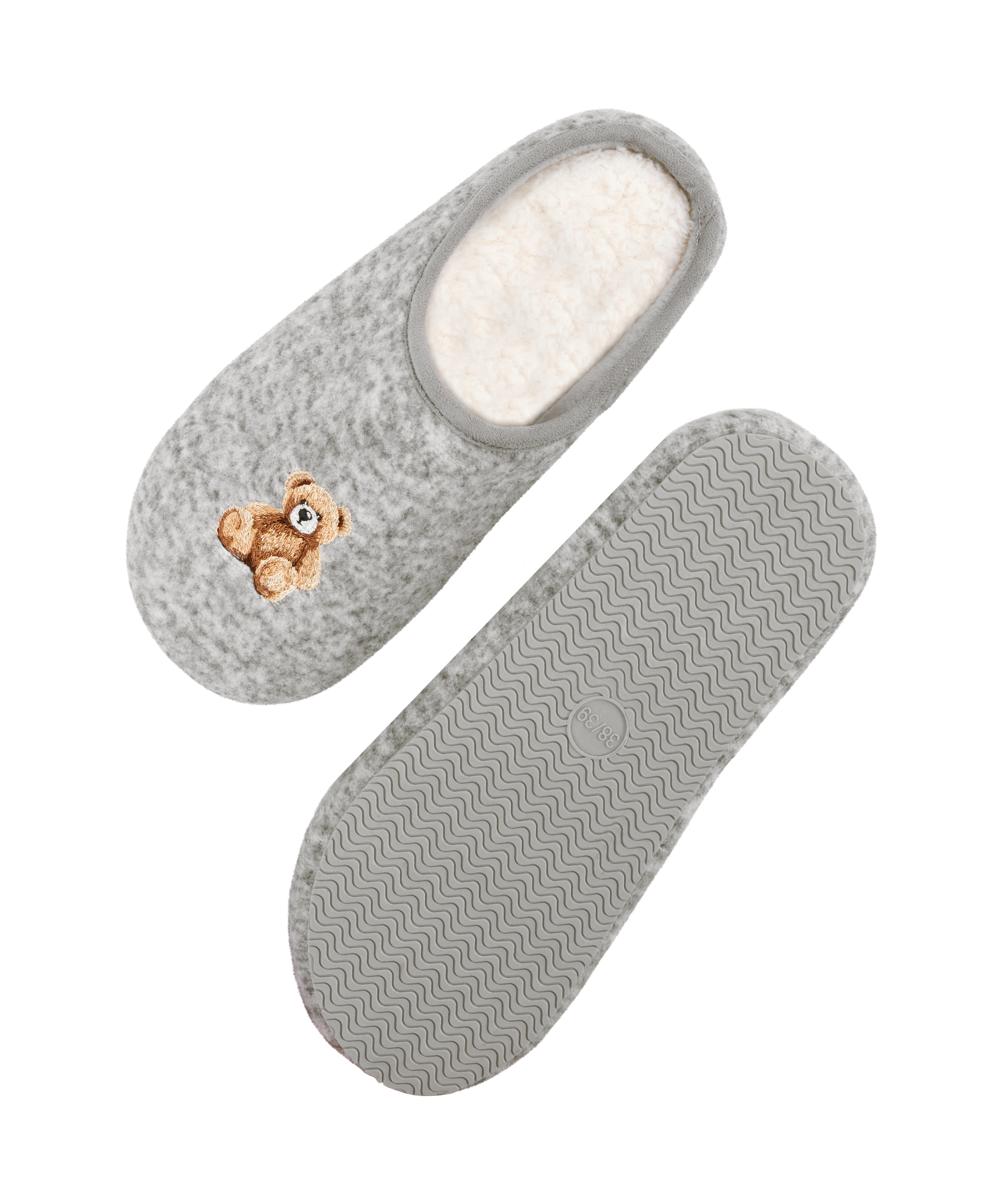 Pantoffel Ivy, Grijs, main