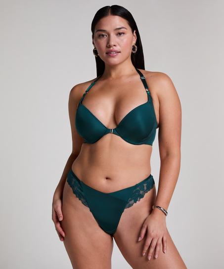 Soutien-gorge &agrave; armatures pr&eacute;form&eacute; push-up Lana, Vert