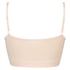 Seamless strappy top, Beige