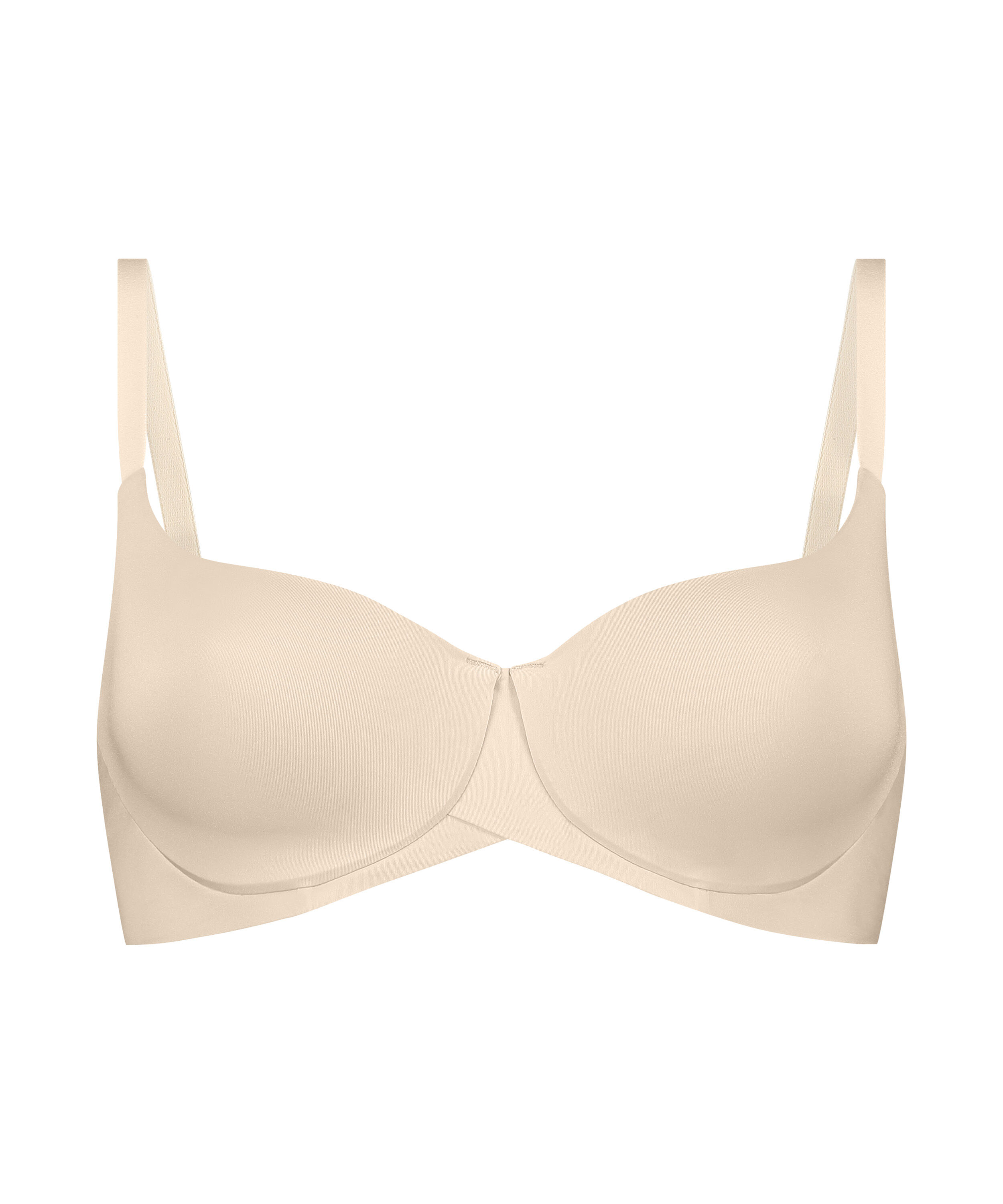 Voorgevormde beugel bh Smooth, Beige