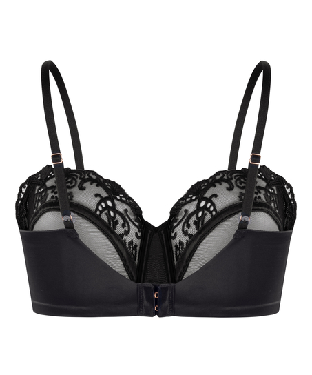 Soutien-gorge &agrave; armatures non-pr&eacute;form&eacute; Sveta, Noir