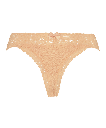String extra bas Madison, Beige