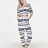 Onesie Fleece, Blauw