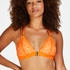Voorgevormde triangle bralette Rose, Oranje