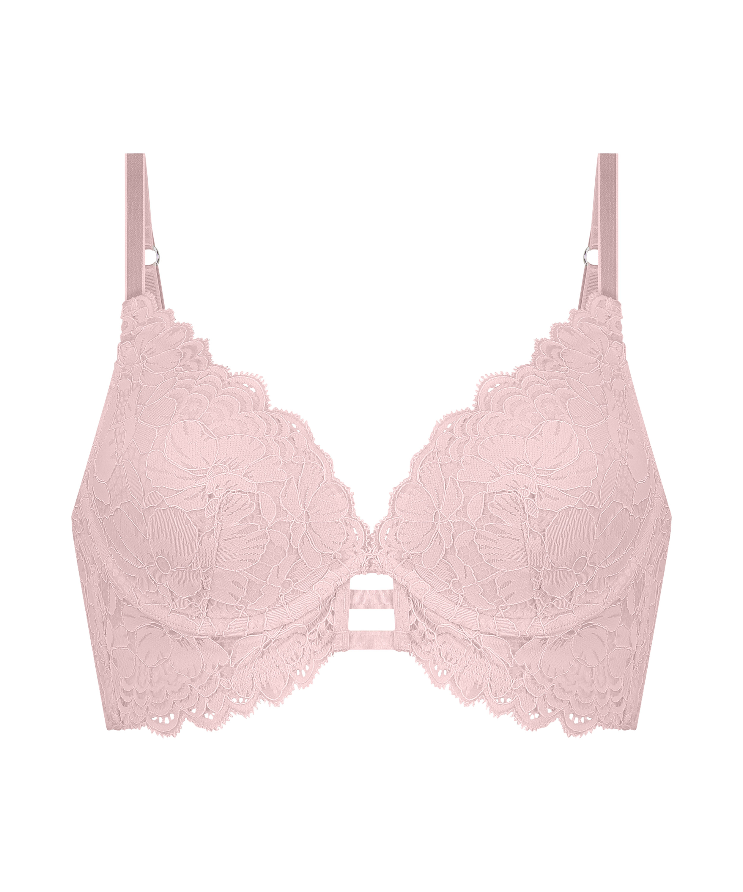 Voorgevormde longline beugel bh Andrea, Roze, main