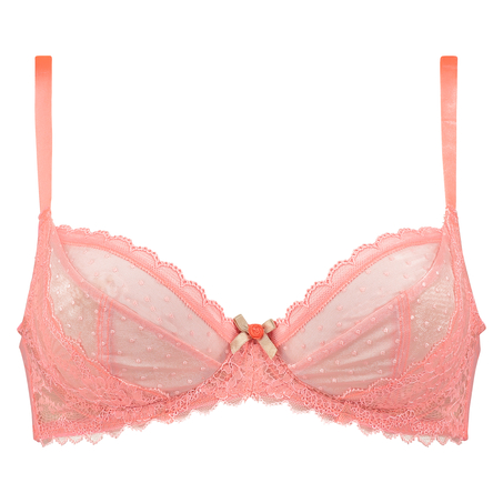 Non-padded underwired bra Ramona, Roze