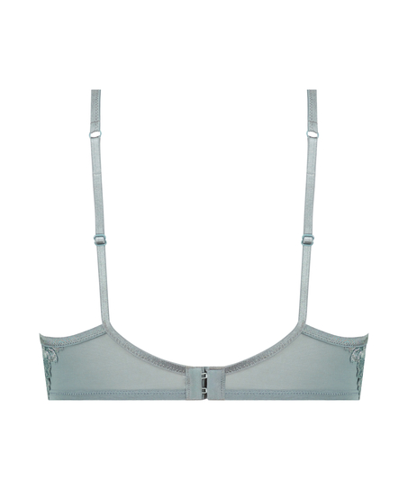 Niet-voorgevormde longline beugel bh Meghan, Blauw