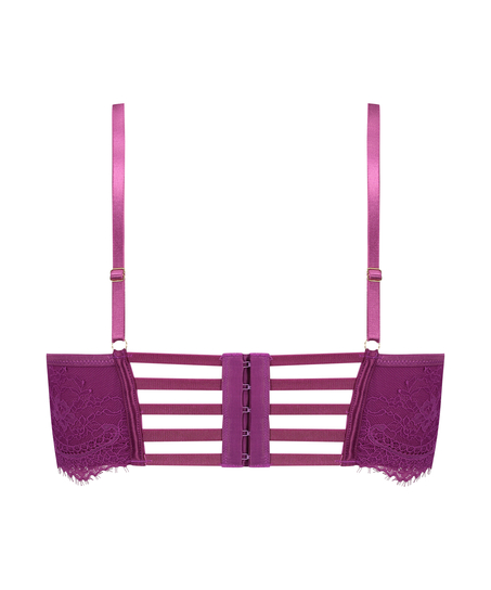 Niet-voorgevormde longline beugel bh Monet, Paars
