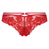 Brazilian met open kruis Sosha, Rood