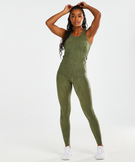 HKMX Sport slim fit débardeur, Vert