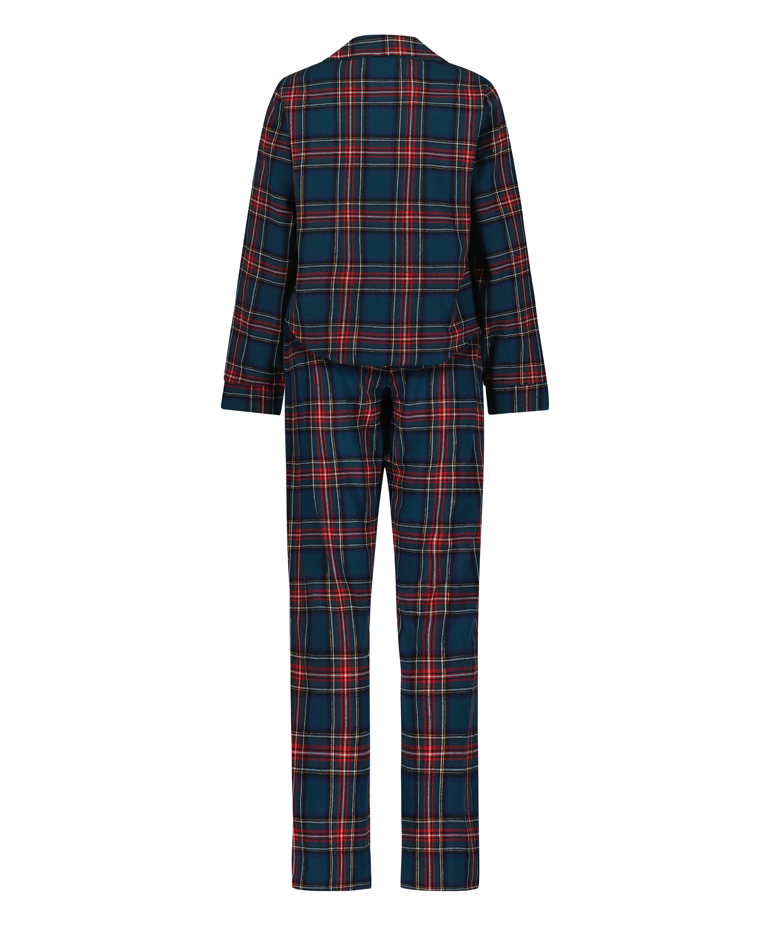 Pyjamaset Twill, Blauw, main