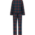 Pyjamaset Twill, Blauw