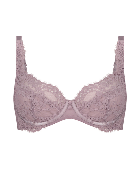 Soutien-gorge &agrave; armatures non-pr&eacute;form&eacute; Daisy, Pourpre