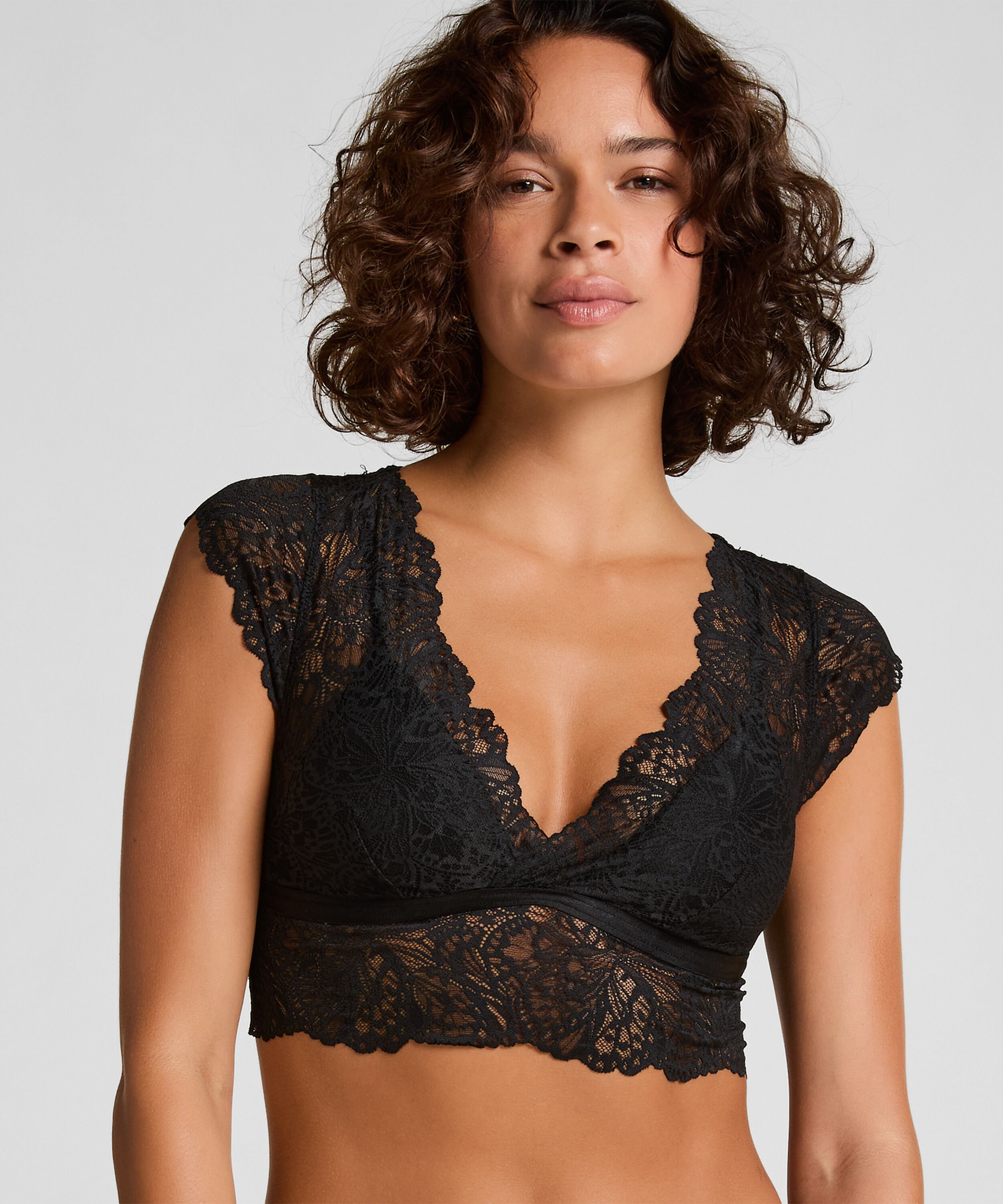 Bralette Posie, Zwart