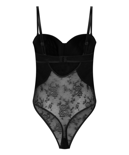 Body Shaping Lace, Noir