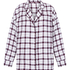 Pyjamatop Flannel, Wit