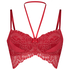 Voorgevormde longline beugel bh Coco, Rood