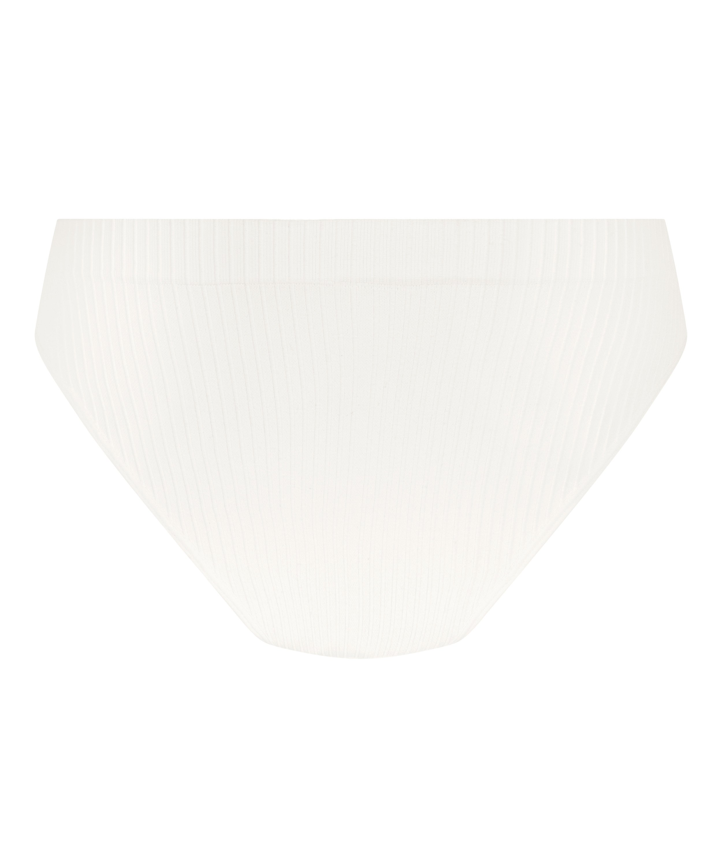 Slip brésilien Dianne, Blanc, main