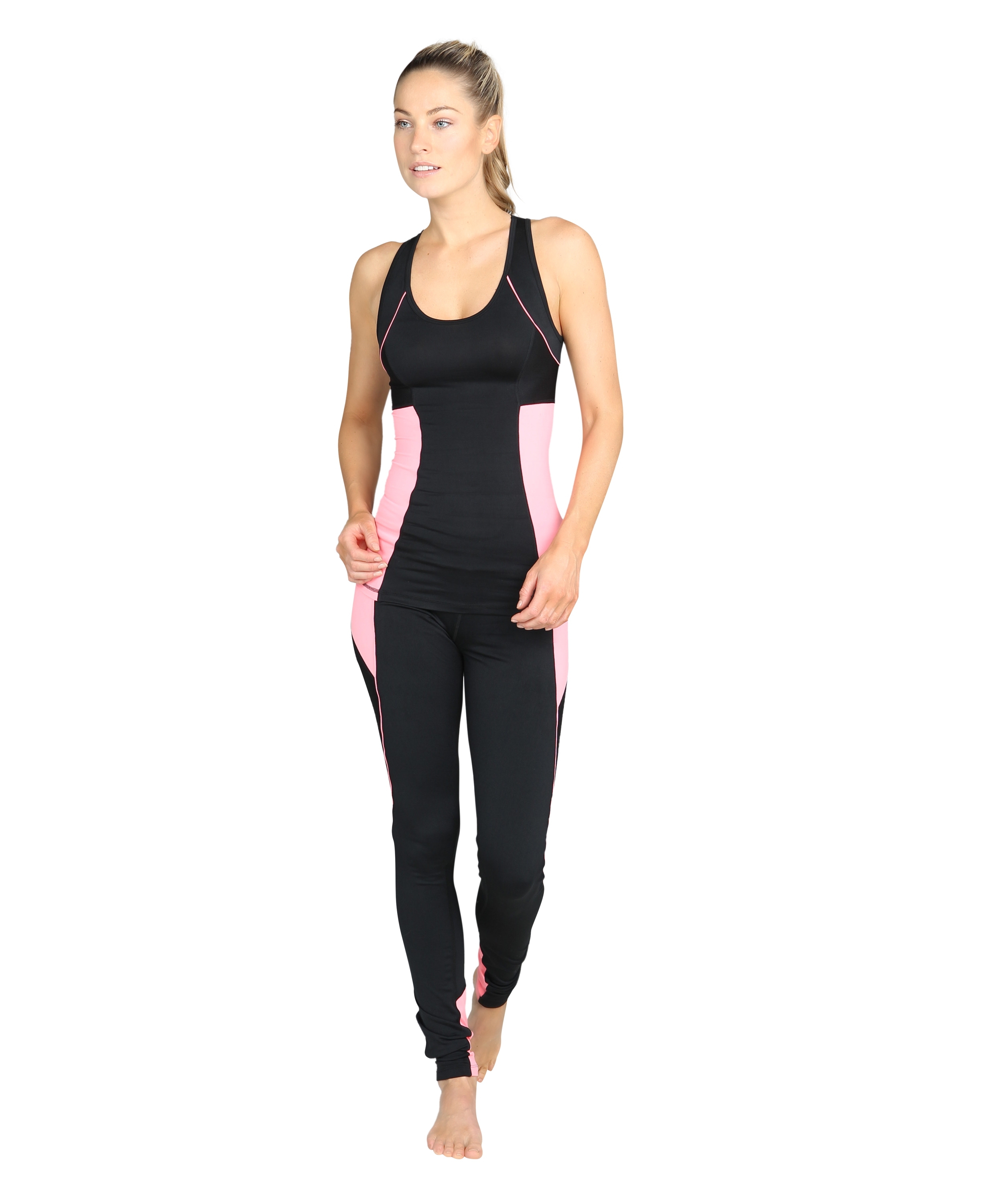 Sports leggings Victoria, Roze, main