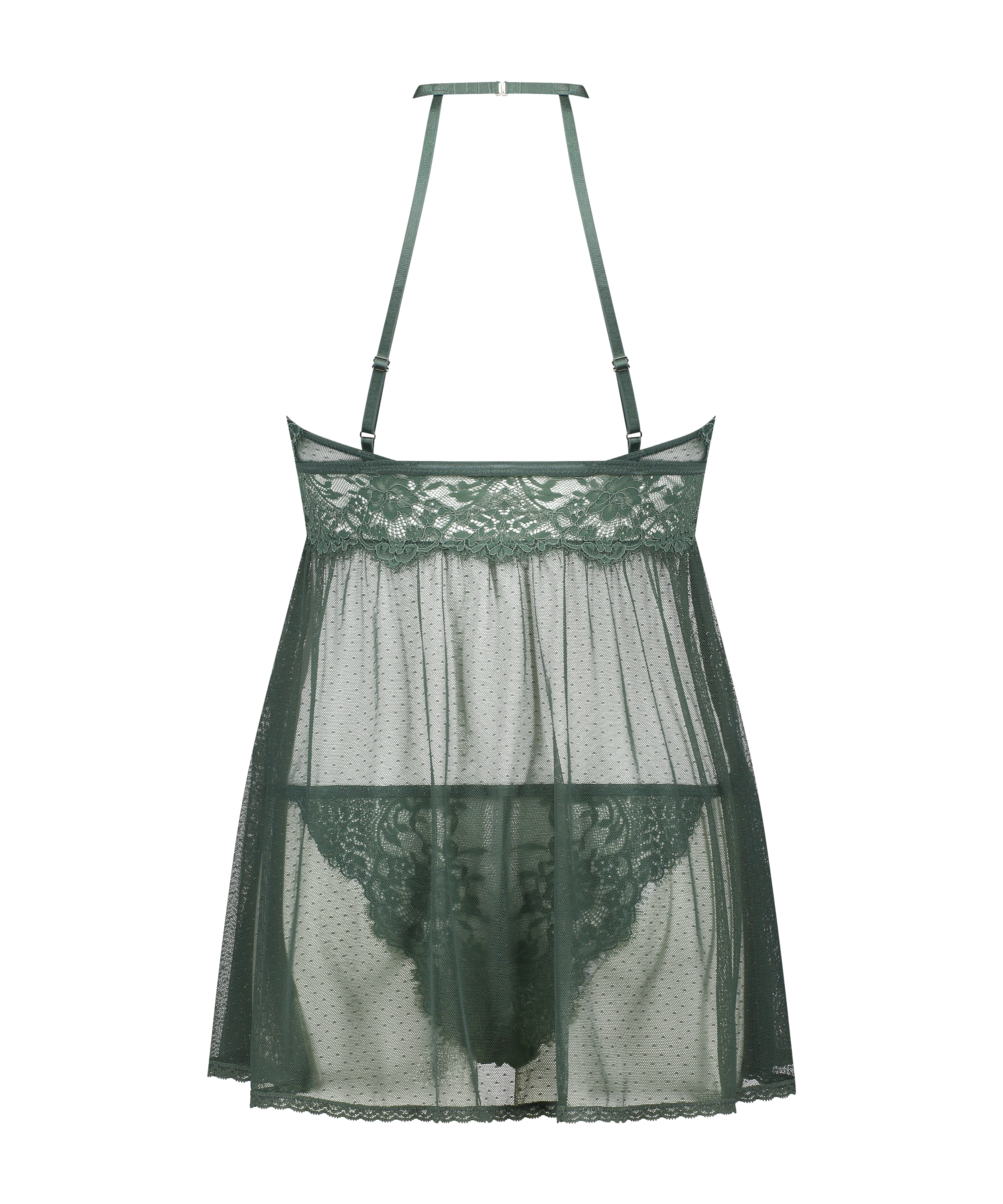 Babydoll Lace, Groen, main