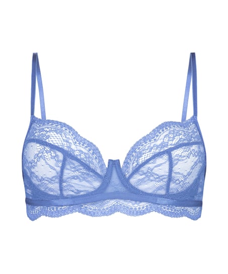 Soutien-gorge non-rembourré à armatures Isabelle, Bleu