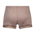 Short Velours Lace, Brun